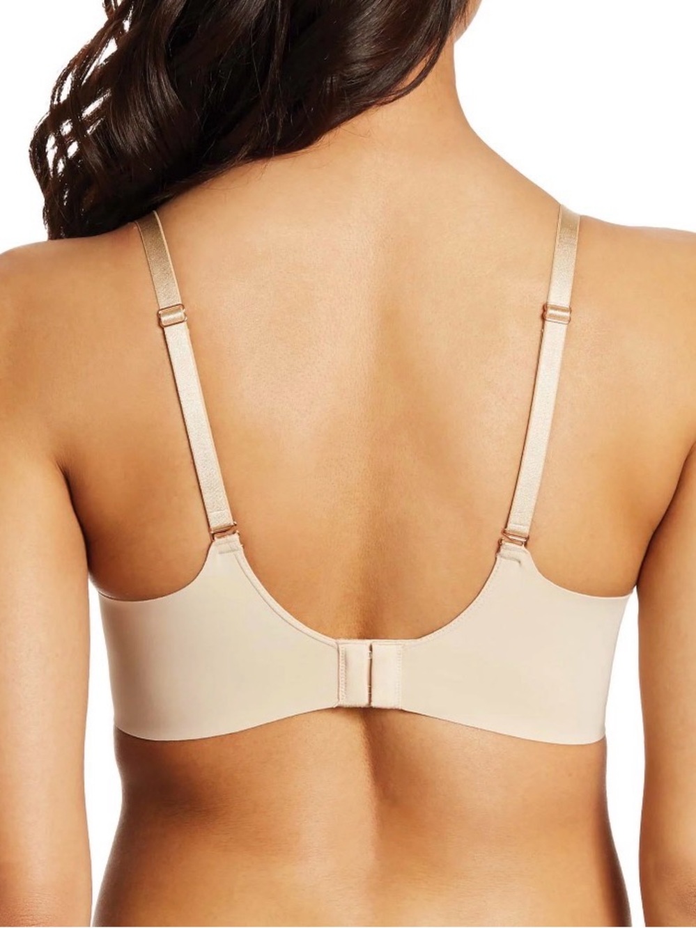 Maidenform Love The Lift Seamless Wireless Plunge Push-Up Bra in Latte Lift. 34B - Picture 3 of 8